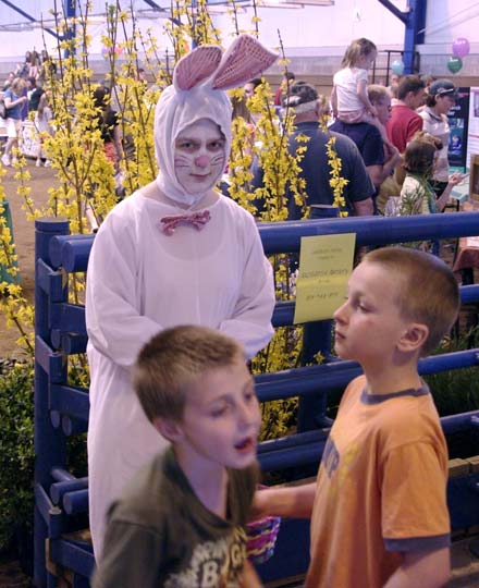 Lauren Ritchie as Easter Bunny